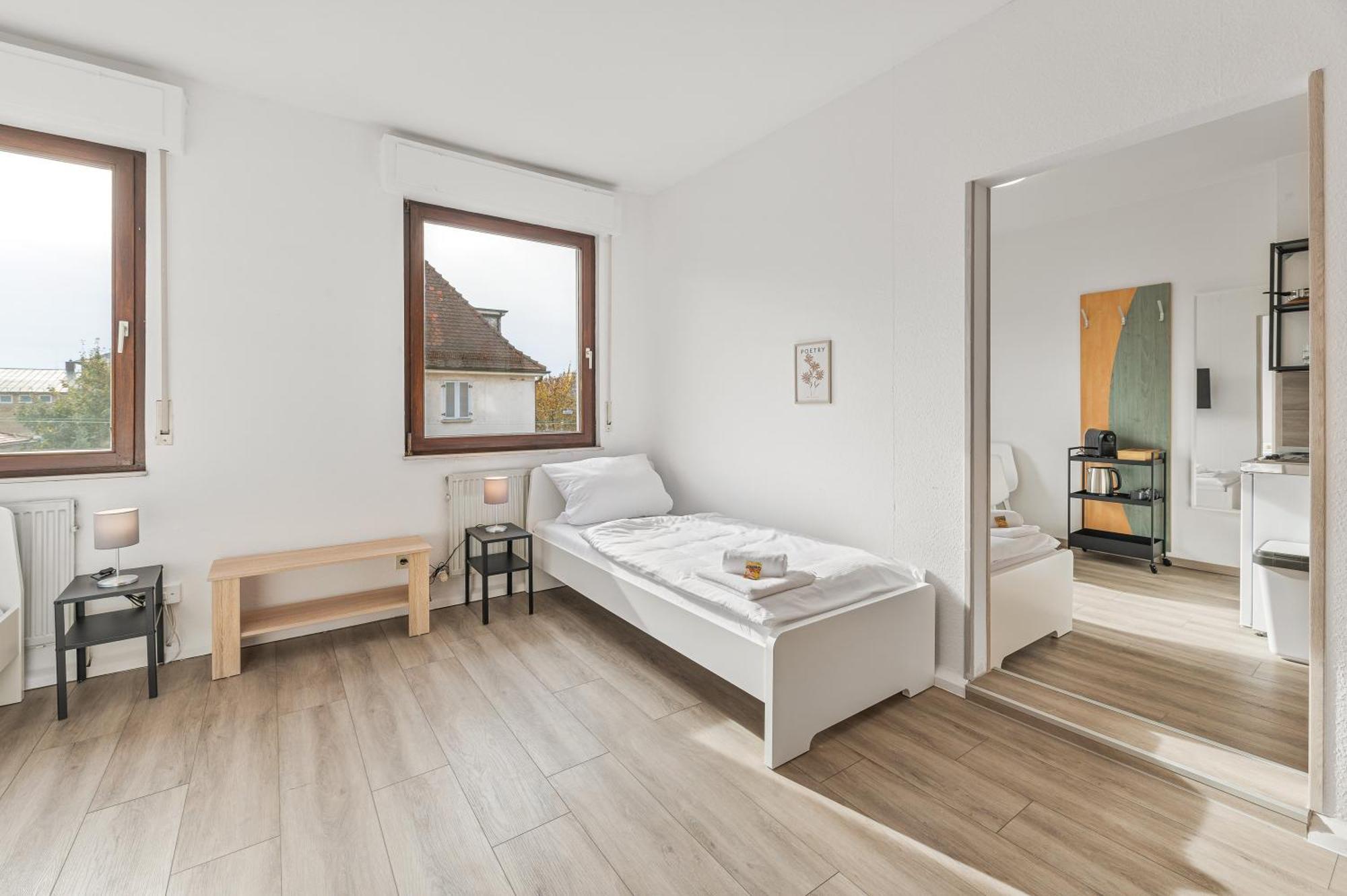 Home2Stay Apartmenthaus Heilbronn City Kitchen Parking Highspeed Wifi Washroom المظهر الخارجي الصورة