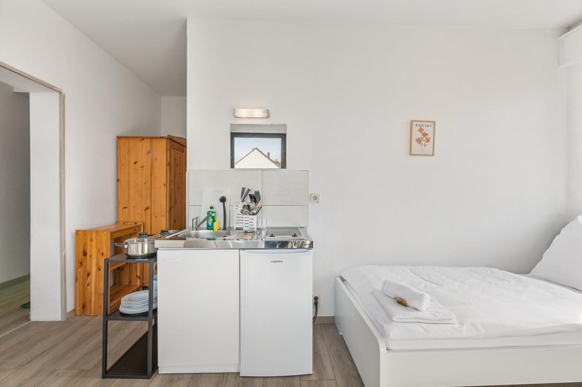 Home2Stay Apartmenthaus Heilbronn City Kitchen Parking Highspeed Wifi Washroom المظهر الخارجي الصورة